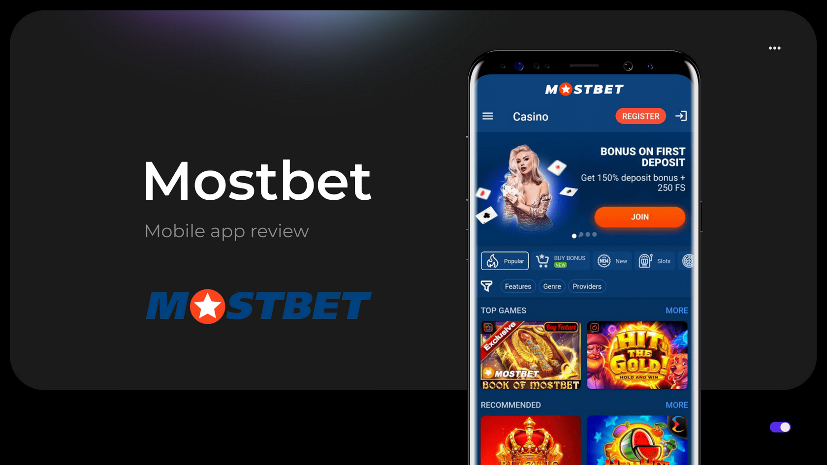Mostbet Bonus offer